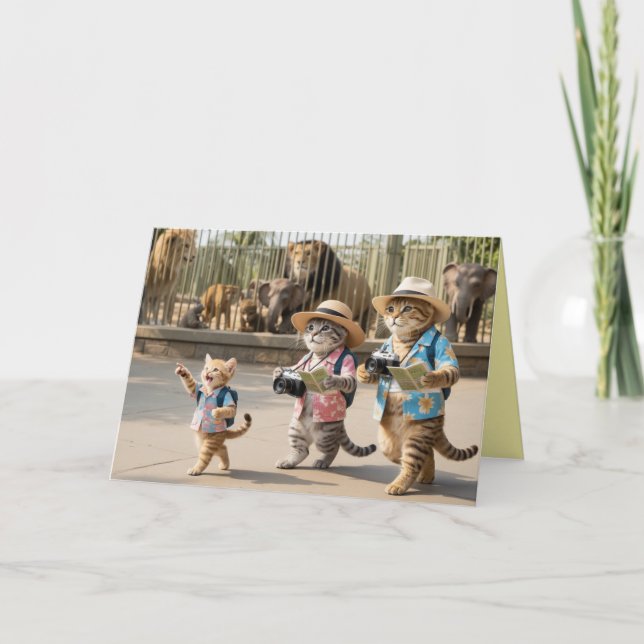 Tabby Zoo Card Karte (Vorderseite)