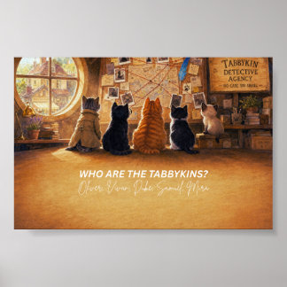 Tabbykin-Detektivagentur-Poster – Limitierte Aufla Poster