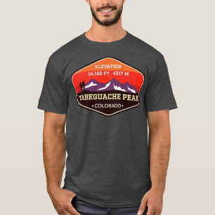 Tabeguache Peak Colorado 14ers Mountain Climbing B T-Shirt