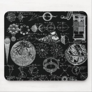 Tabelle der Astronomie Mousepad