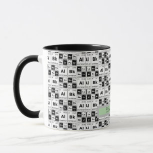 Tabelle der chemischen Elemente Muster Tasse