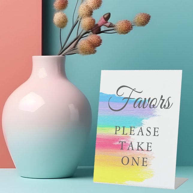 Tabelle für LGBTQ-Gastgeschenke Hochzeiten für Reg Sockelschild (Von Creator hochgeladen)