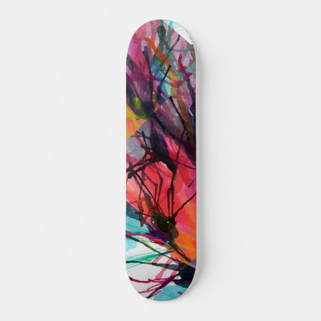 Tabelle künstlerisches Weben Skateboard (Vorne)