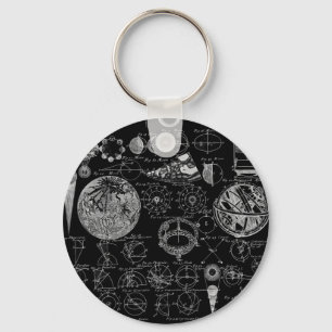 Tabelle von Astronomie Schlüsselanhänger