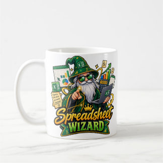 Tabelle-Zauberer-Tasse | Lustige Buchhalter Excel Kaffeetasse
