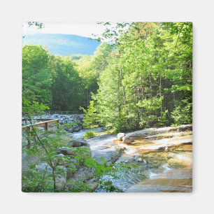 Tabellen-Felsen-Gerinne-Bach Franconia NH Magnet