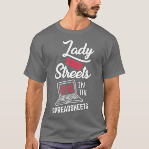 Tabellenkalkulation Lover Funny Accountant CPA Acc T-Shirt