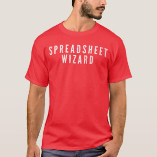 Tabellenkalkulationassistent - Funny Office Worker T-Shirt