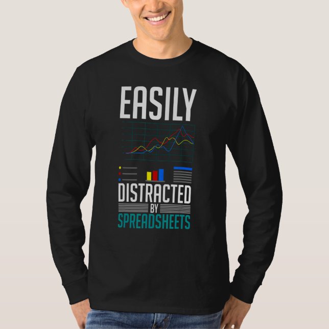 Tabellenkalkulationssoftware Budgetvorlagen 1 T-Shirt (Vorderseite)