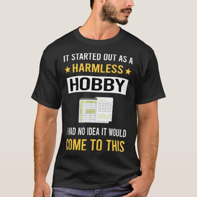 Tabellenkalkulationstabellen für gefährdete Hobby T-Shirt (Vorderseite)