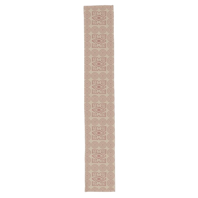 Tabellenrunner - Inspiriertes afrikanisches Design Großer Tischläufer (Vorderseite)