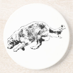 Tabellenspalte: Goldener Snapshot Getränkeuntersetzer