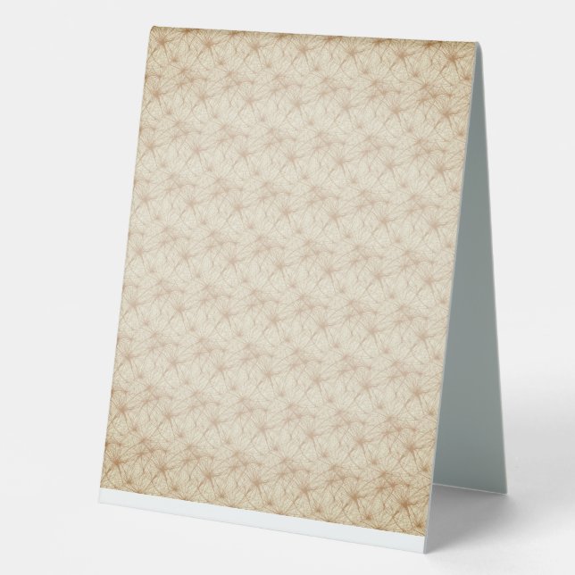 Tabellenzelt Tischaufsteller (Vorderseite)