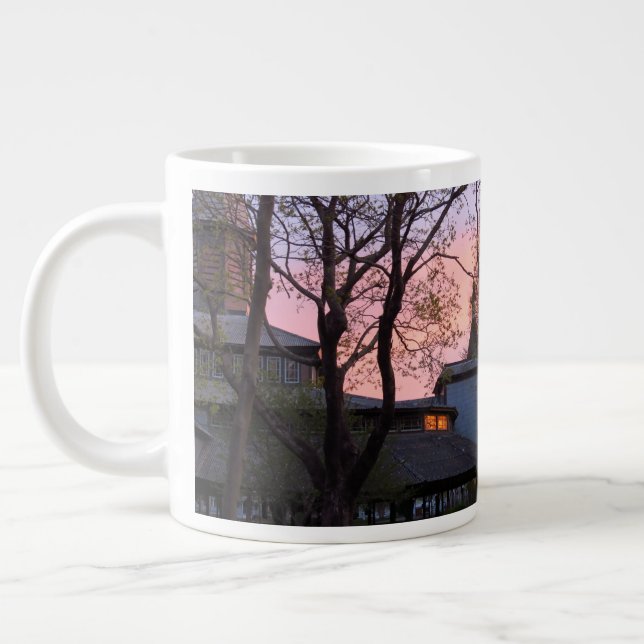 Tabernacle and Church Sunrise - Martha's Vineyard Jumbo-Tasse (Links)