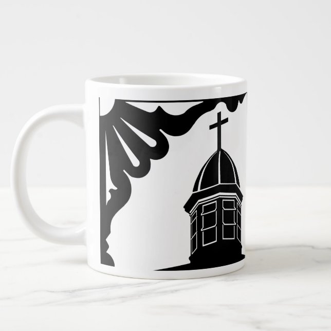 Tabernacle and Gingerbread - Martha's Vineyard Jumbo-Tasse (Links)