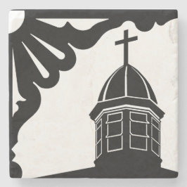 Tabernacle and Gingerbread - Martha's Vineyard Steinuntersetzer