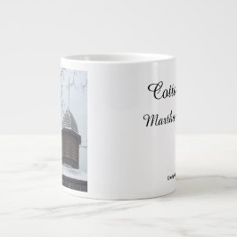 Tabernacle Cross in Snow - Martha's Vineyard Jumbo-Tasse