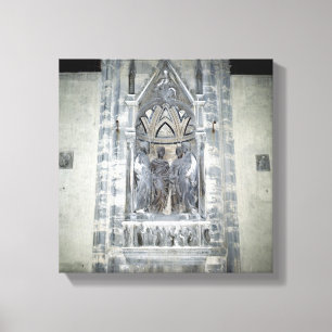 Tabernacle mit vier gekrönten Heiligen Leinwanddruck