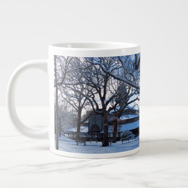 Tabernacle Morning After Snow - Martha's Vineyard Jumbo-Tasse (Links)