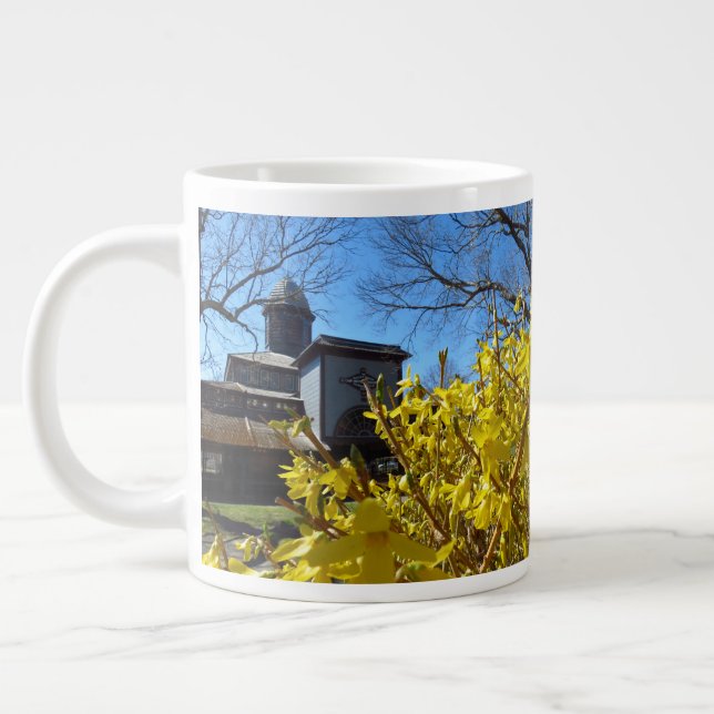 Tabernacle und Forsythia - Martha's Vineyard Jumbo-Tasse (Links)