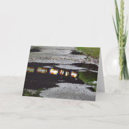 Tabernacle Window Reflection - Martha's Vineyard Karte