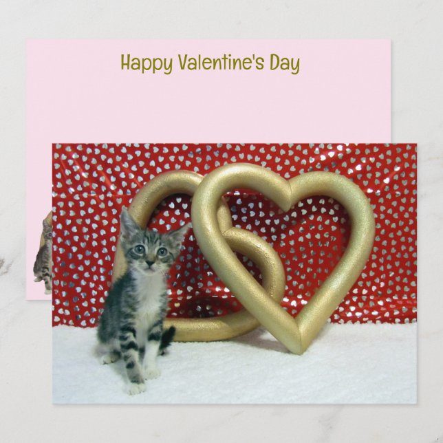 Tabitha's Valentine's - Cat / Kitten Valentine's (Vorne/Hinten)