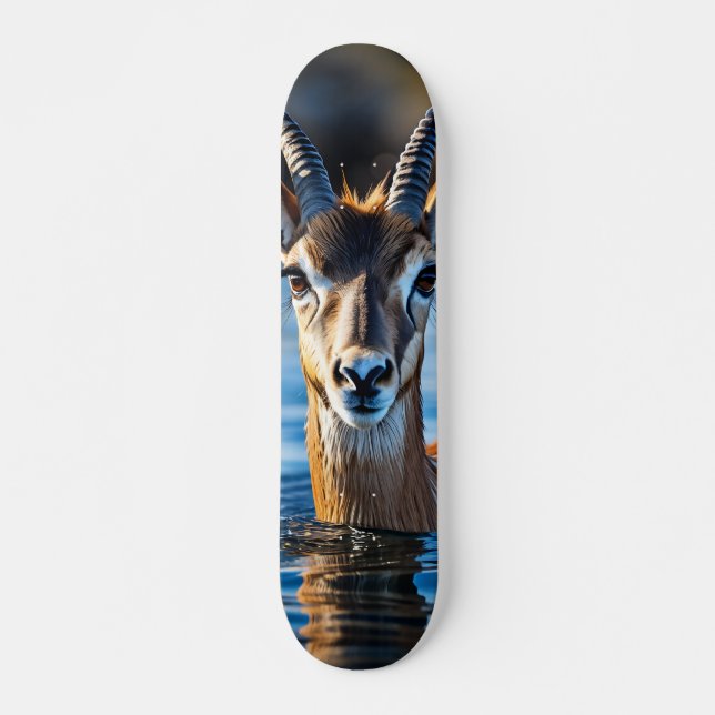 Tabla de Skate Antílope Veloz con Cuernos Skateboard (Vorne)