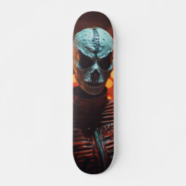 Tabla de Skate Extraterrestre Mirando de Frente Skateboard
