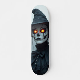 Tabla de Skate Hechicera Escalofriante Enmascarada Skateboard