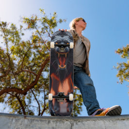 Tabla de Skate Lobo Infernal Skateboard