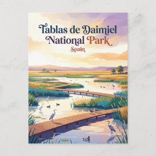 Tablas de Daimiel Nationalpark Spanien Postkarte