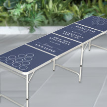 Mariage Moderne Bleu Nuit