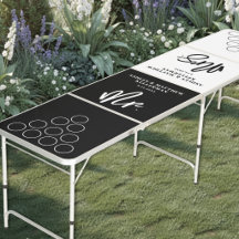 Mariage Moderne Noir Blanc