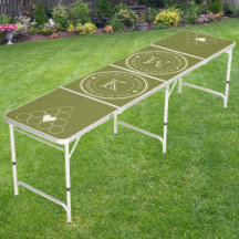 Monogramme de mariage cœur en olivier doux massif