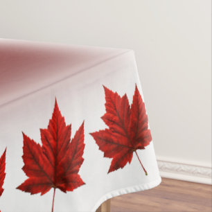 Table Canada Canada Nappe Feuille d'érable Canada