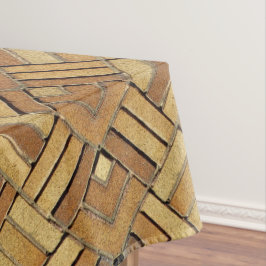 Table Cloth - Brick Kaleidoscopic Pattern Tischdecke