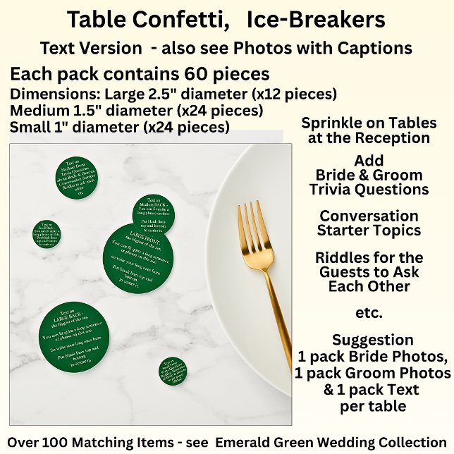 Table Confetti 60pc - Add Text, Trivia, Questions, Konfetti (Von Creator hochgeladen)