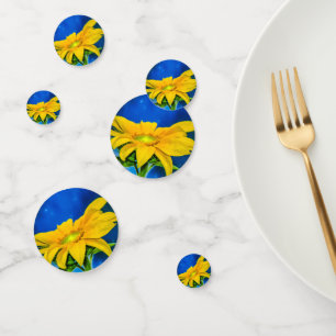 Table Confetti des connexions tournesol