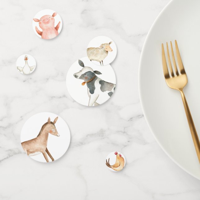 Table Confetti für Landtiere Konfetti (Gruppe)
