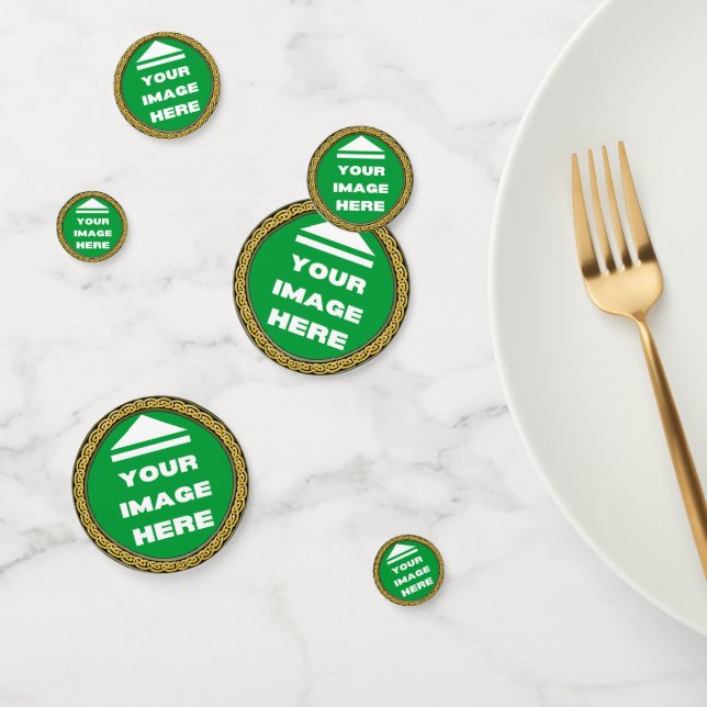 Table Confetti - Personalisiert - Bild hinzufügen  Konfetti (Gruppe)