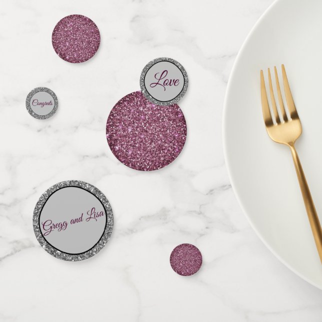 Table Confetti-Wedding Glitzer Mix Konfetti (Gruppe)