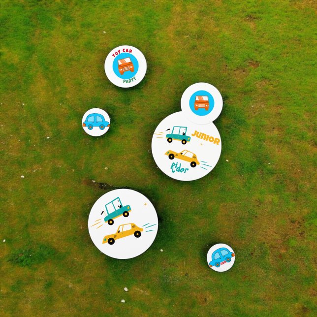 Table de voitures en confettis (toy car cartoons party confetti,kids birthday party,baby shower,graduation,night party, throw fun)