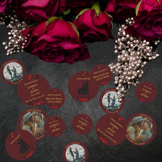 Table d'histoire d'amour éternelle Confetti (Créateur téléchargé)