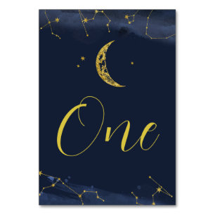 Table Le ciel nocturne au-dessus de la lune Numéro de ta