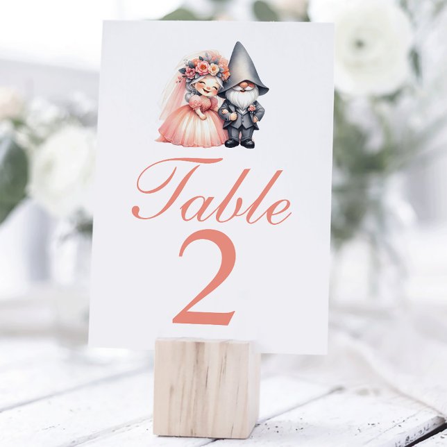 Table Mariage blanc orange et gris gris Numéro de tablea (Créateur téléchargé)