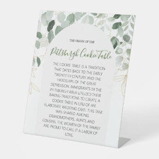 TABLE MARIAGE DE SIGNE DE TABLEAU DE COOKIES PITTSBURGH