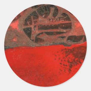 "Table Rock #3" Abstract Design Sticker