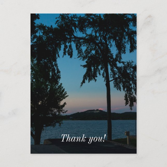 Table Rock Dusk Postkarte (Vorderseite)