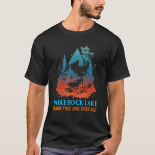 Table Rock Lake Shark Frei und unsalzbar Funny Nat T-Shirt