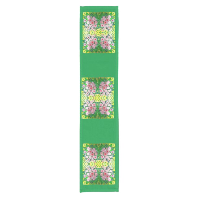 Table Runner monochromatisch Kurzer Tischläufer (Vorderseite)